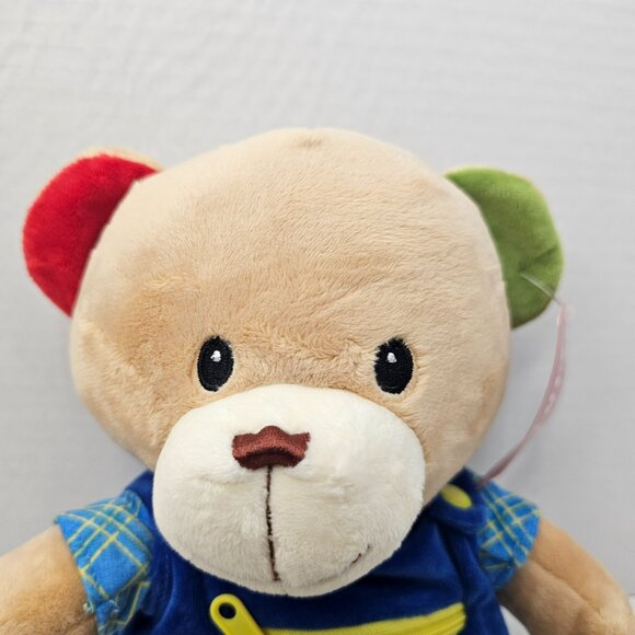 Linzy Teddy Bear Plush Sensory Learning Educational Stuffed Animal Lear to Dress - Picture 2 of 14